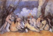 Paul Cezanne Ibe large batbers Germany oil painting artist